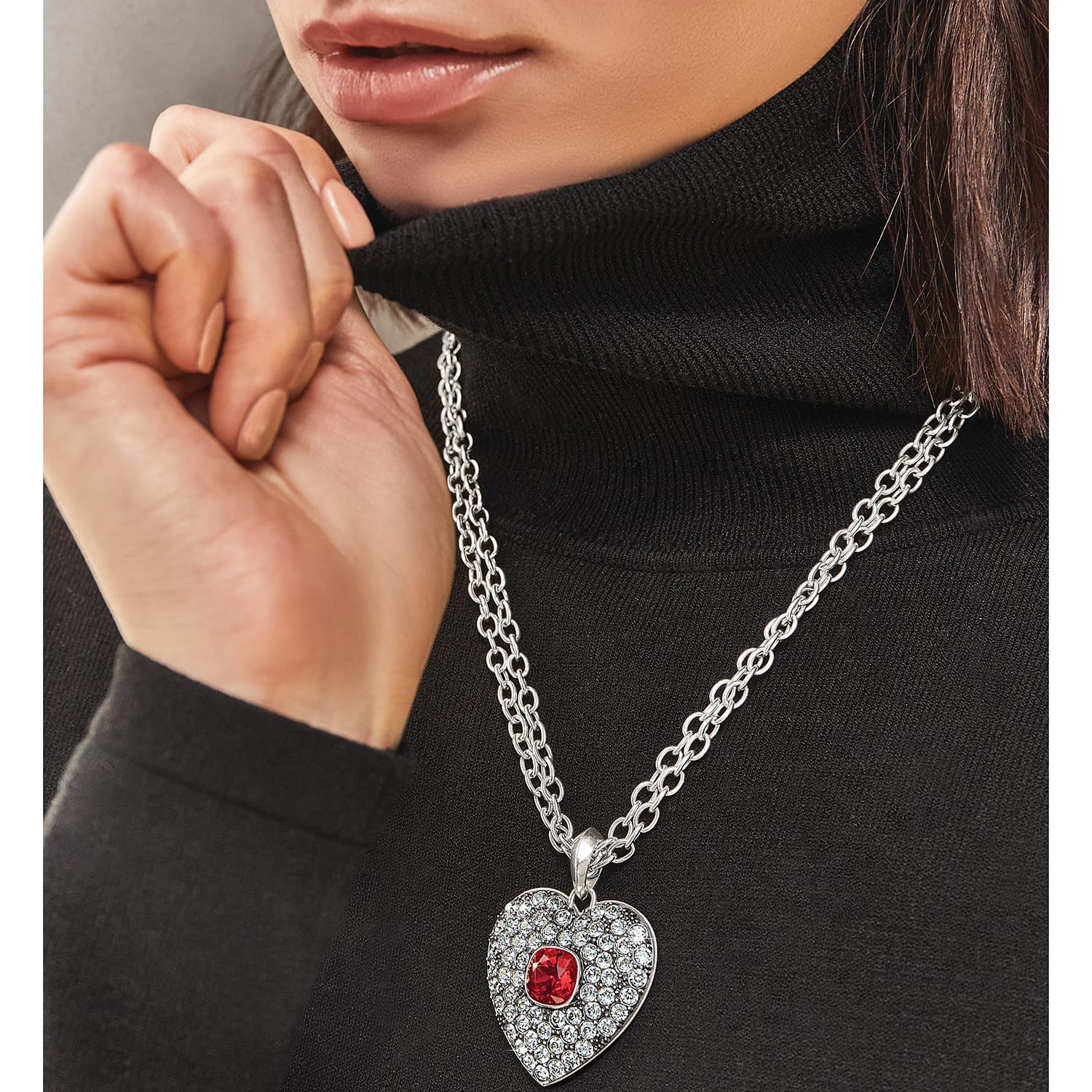 Adela Heart Convertible Necklace - Image 7
