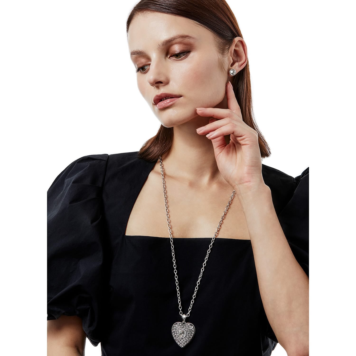 Adela Heart Convertible Necklace - Image 13