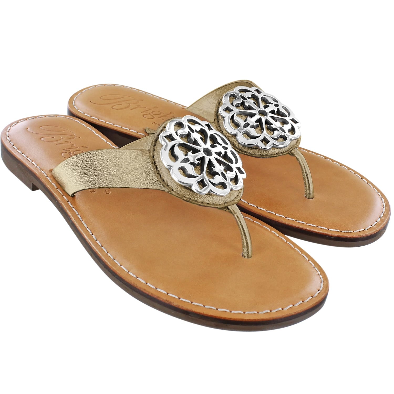 Alice Metallic Sandals - Image 4
