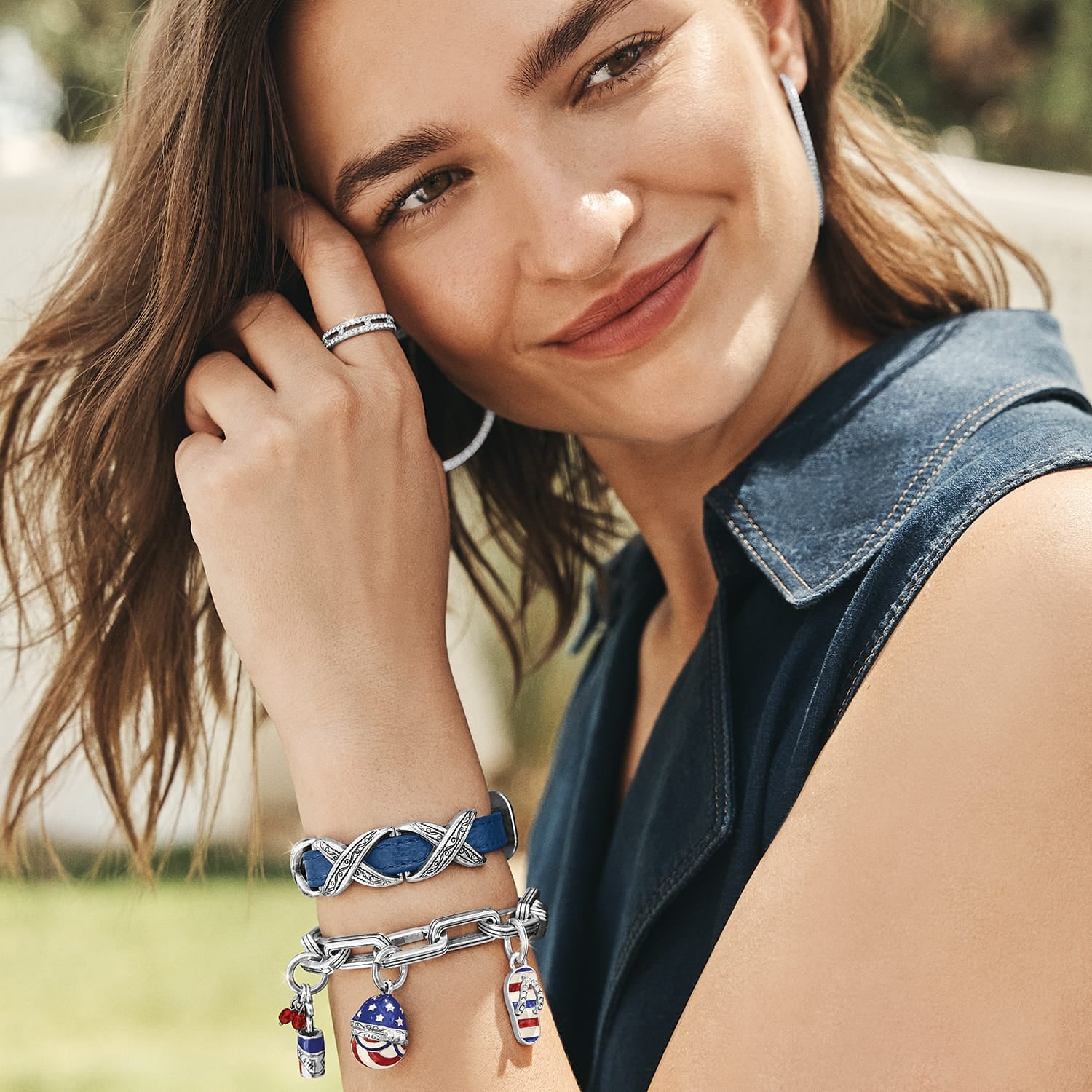 Americana Flip Flop Charm - Image 3