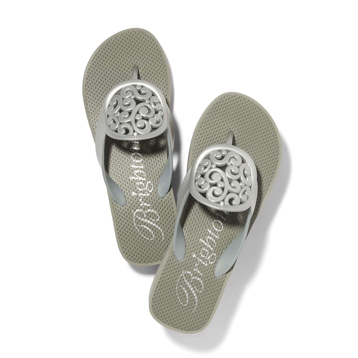 Artful Platform Flip Flops