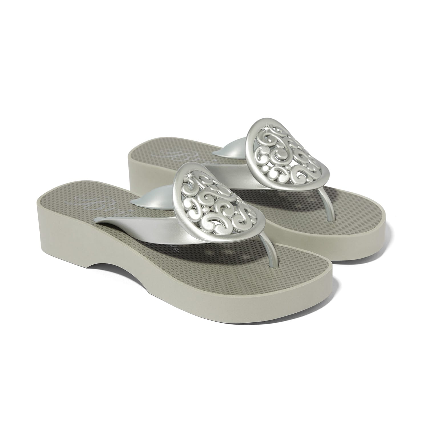 Artful Platform Flip Flops - Image 2