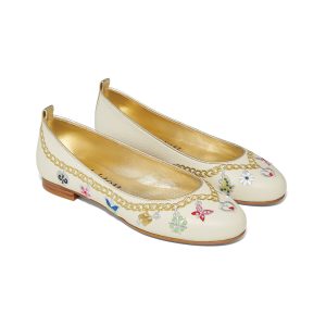 Blair Charm Embroidered Ballerina