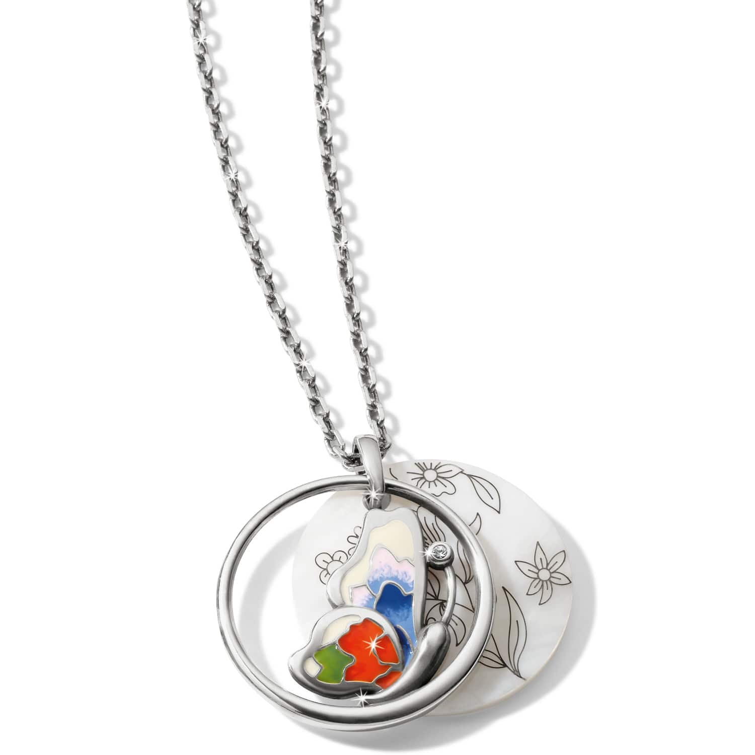 Blossom Hill Butterfly Shell Necklace - Image 4