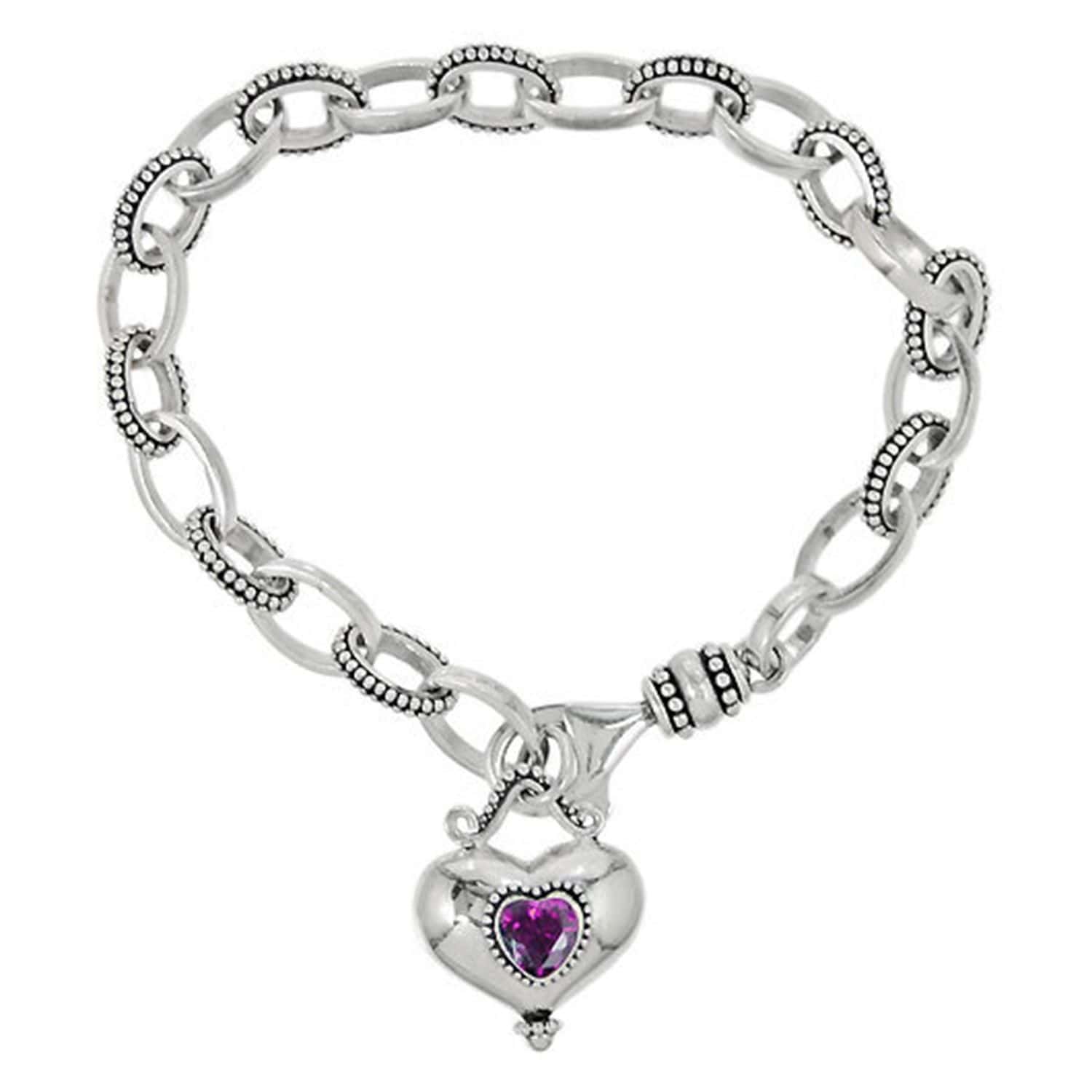 Buddha Alexandrite Heart Bracelet - Image 2