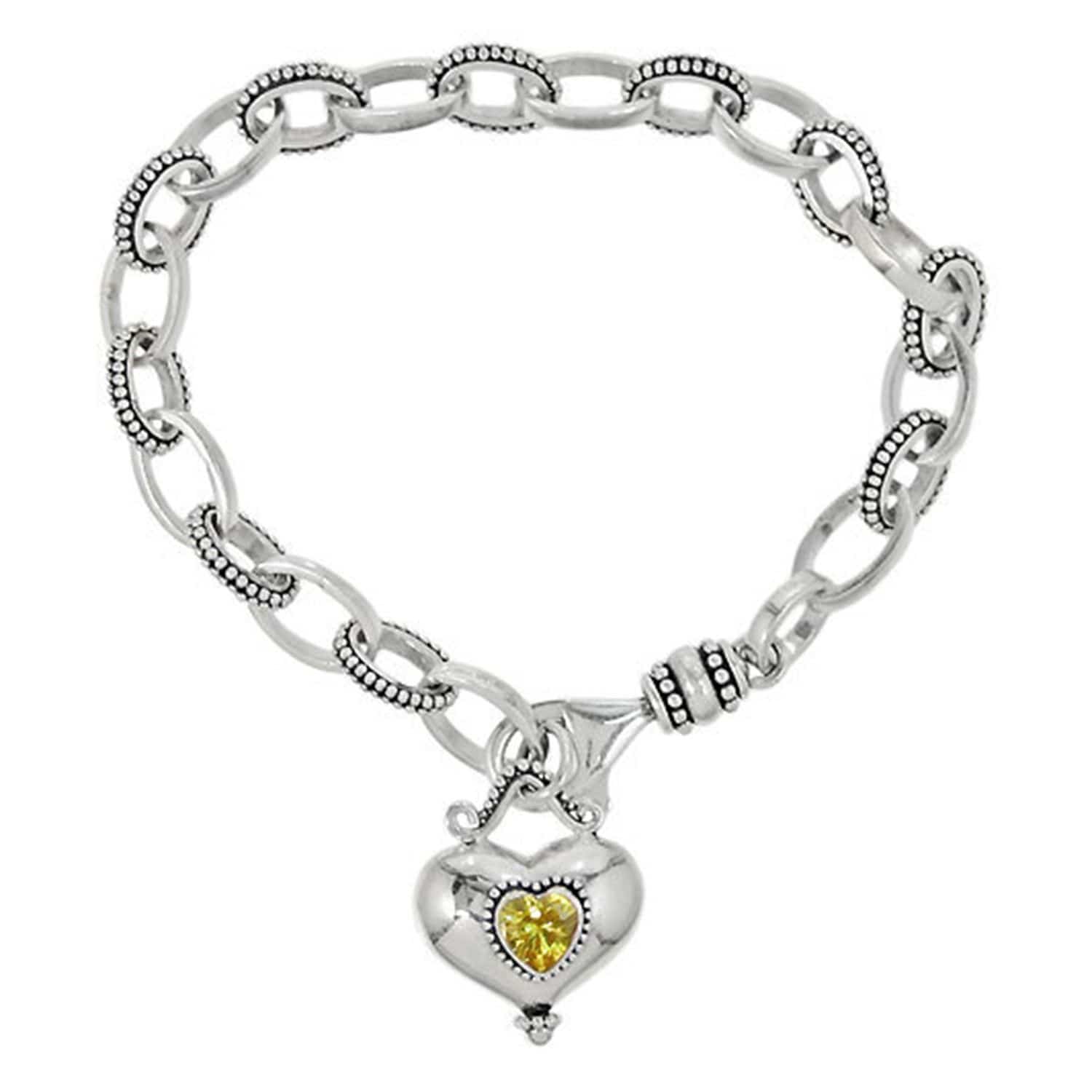 Buddha Gold Heart Bracelet - Image 2
