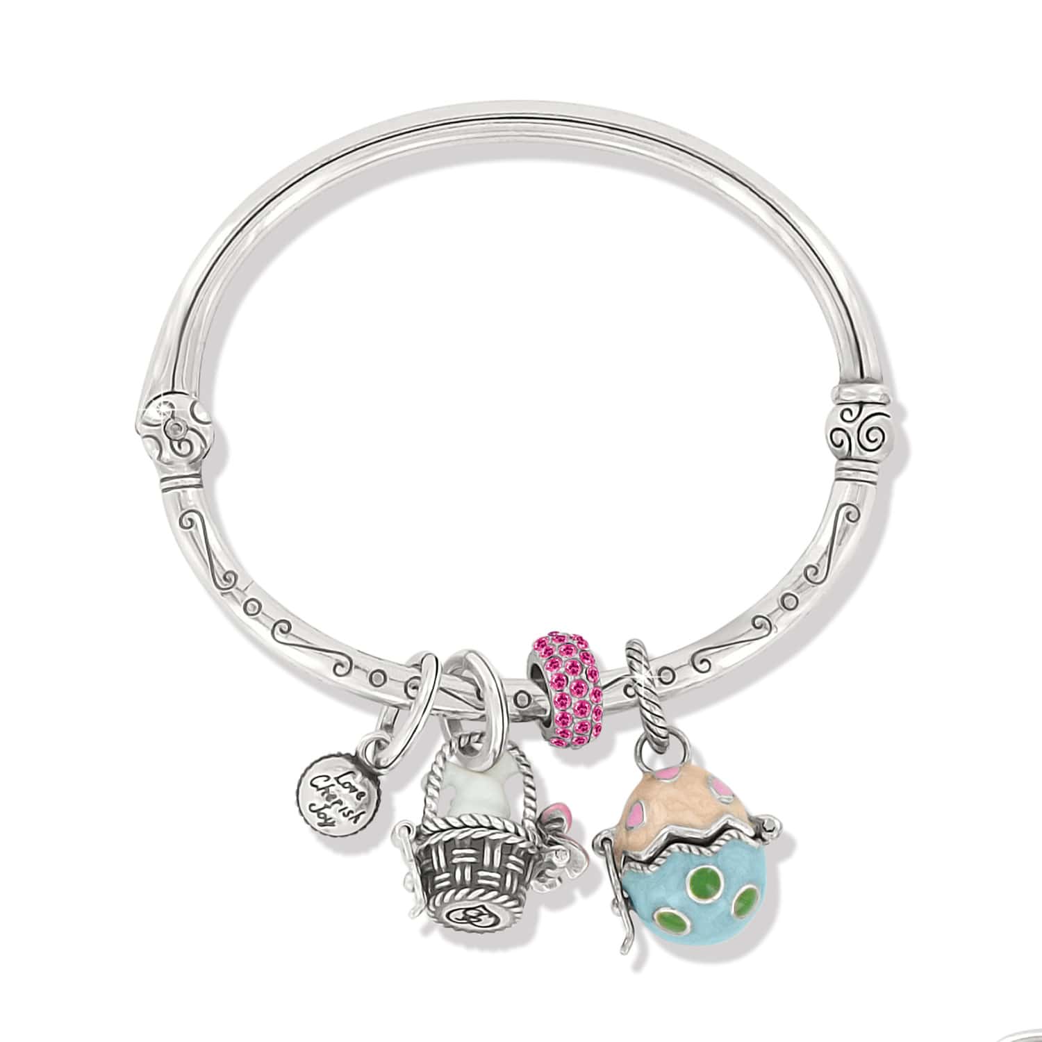 Bunny Basket Charm Bracelet - Image 2