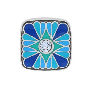 Casablanca Blues Pillow Bead