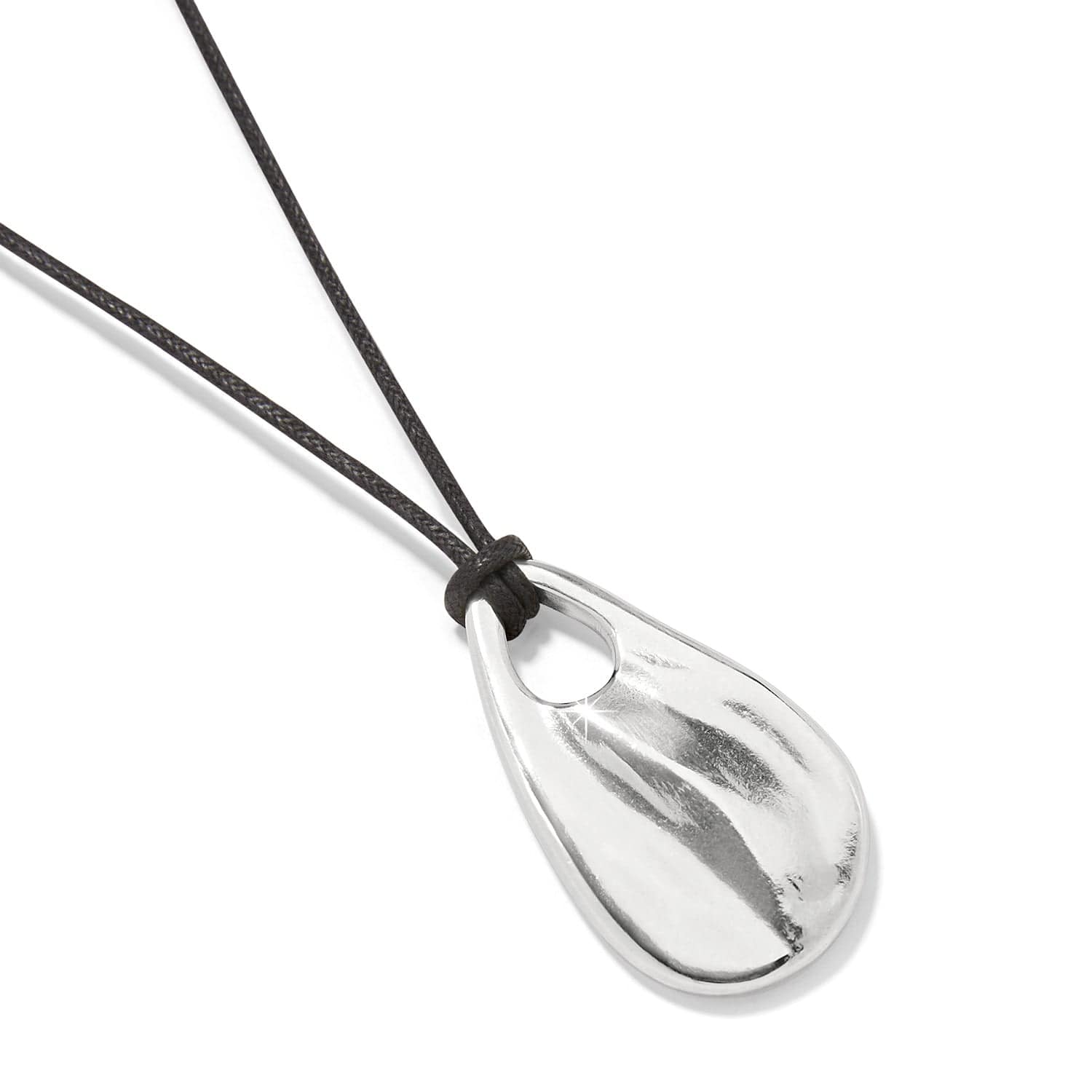 Cascade Drop Cord Necklace - Image 2