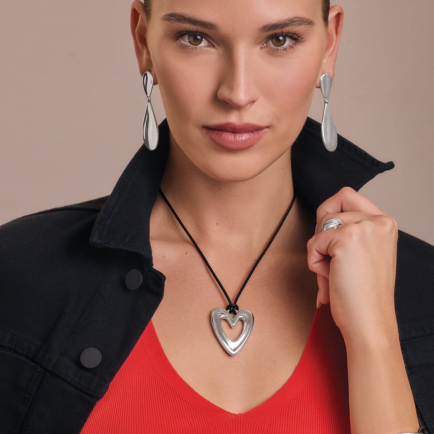Cascade Drop Post Drop Earrings - Image 3