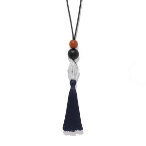 Cascade Rio Wood Tassel Necklace
