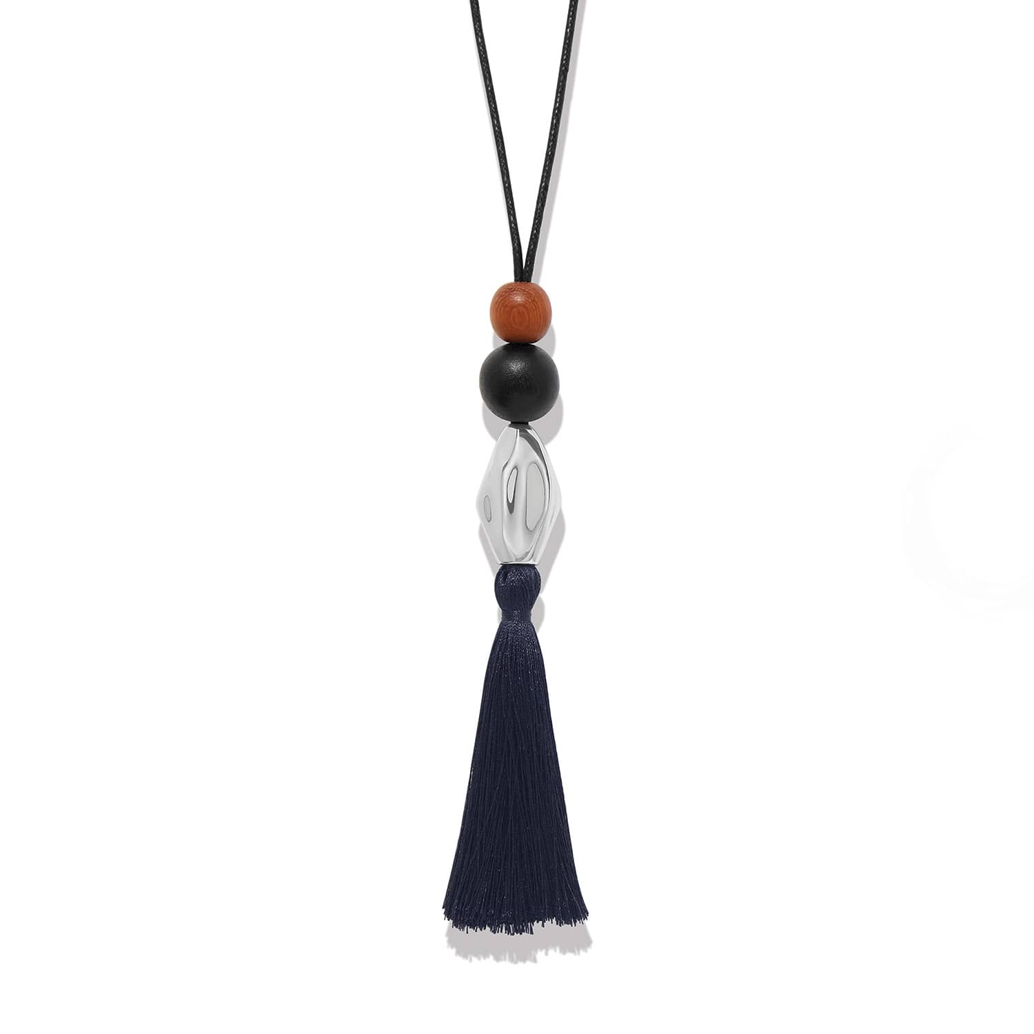 Cascade Rio Wood Tassel Necklace