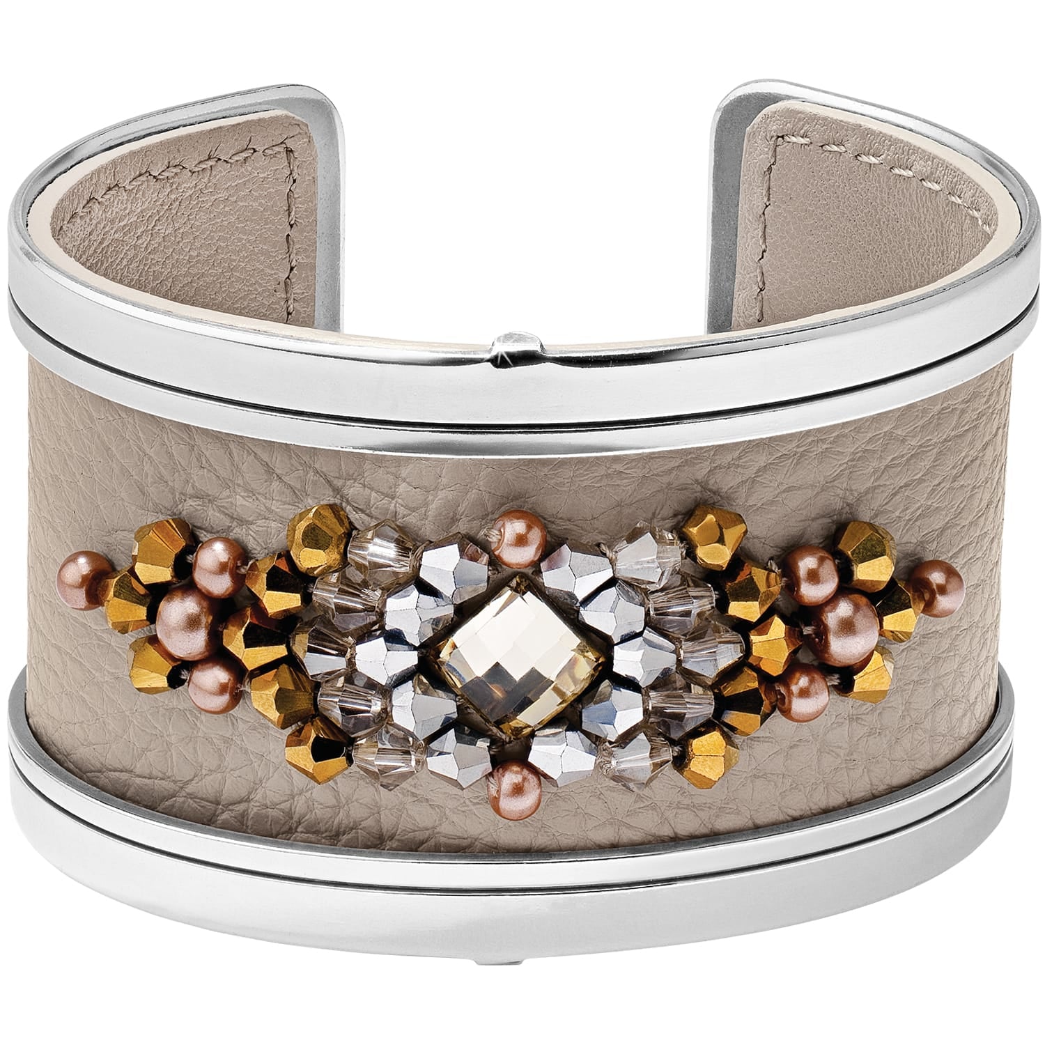 Christo New Delhi-Lodhi Wide Cuff Bracelet Set - Image 4