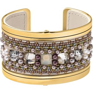 Christo New Delhi-Mandela Wide Cuff Bracelet Set
