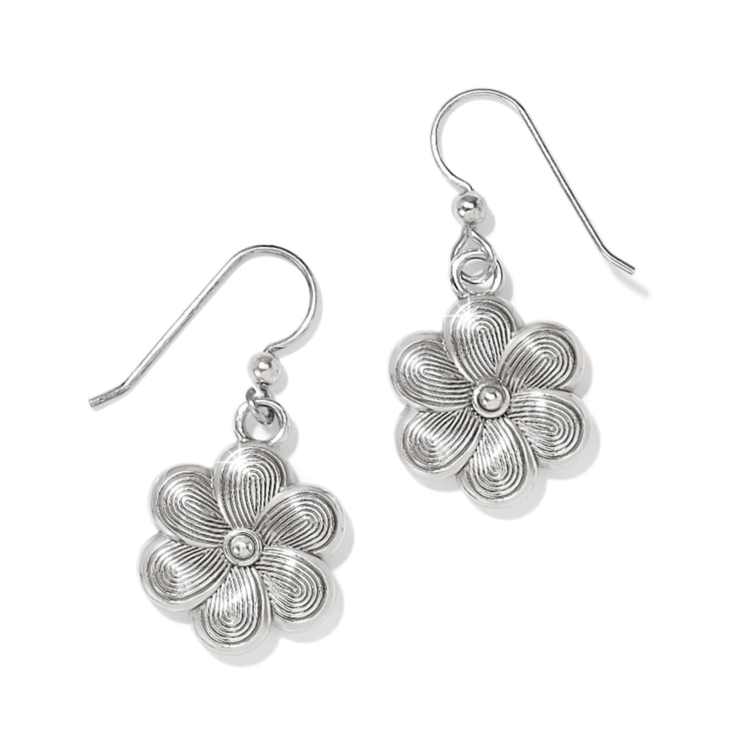 Colormix Flower French Wire Earrings - Image 2