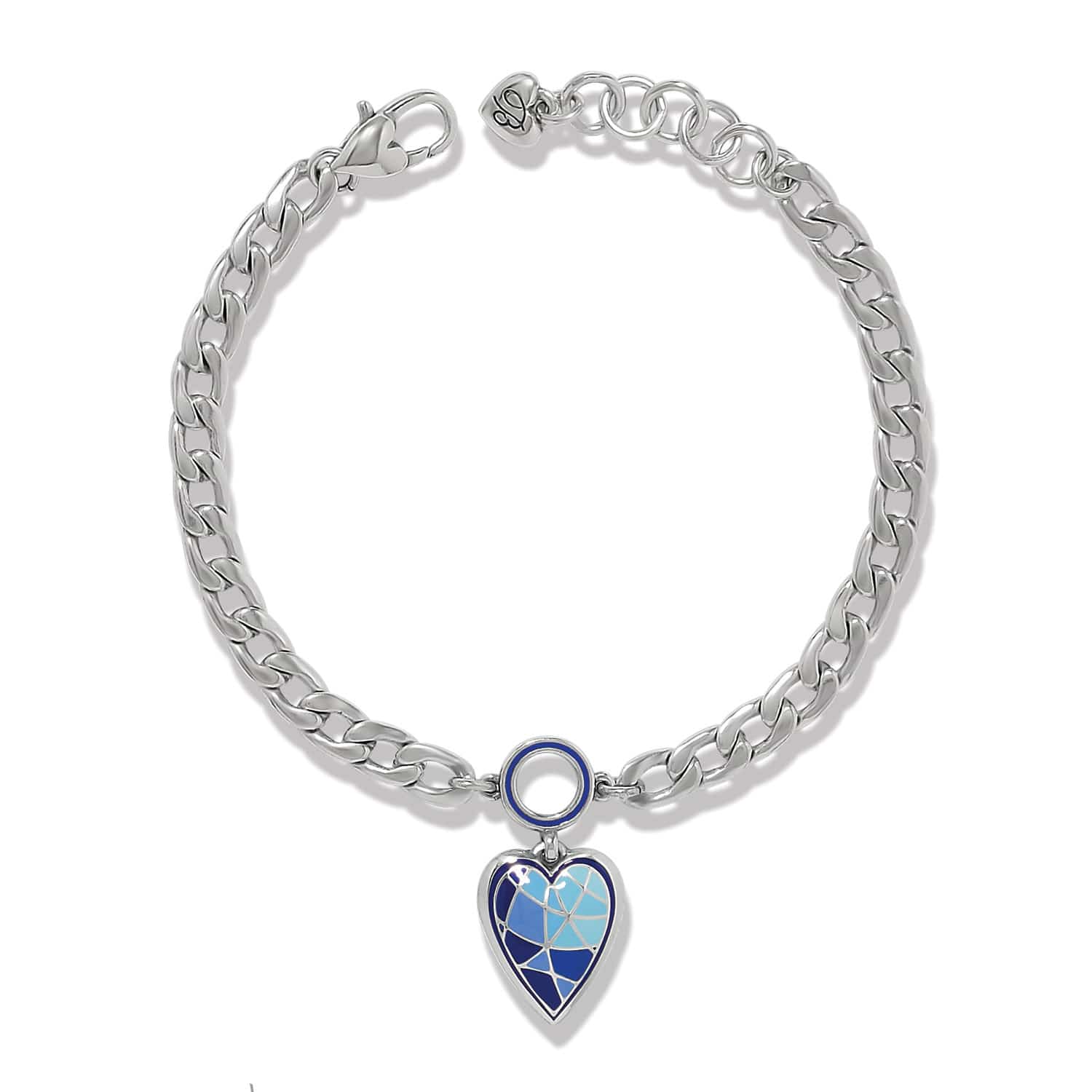 Colormix Heart Blues Bracelet