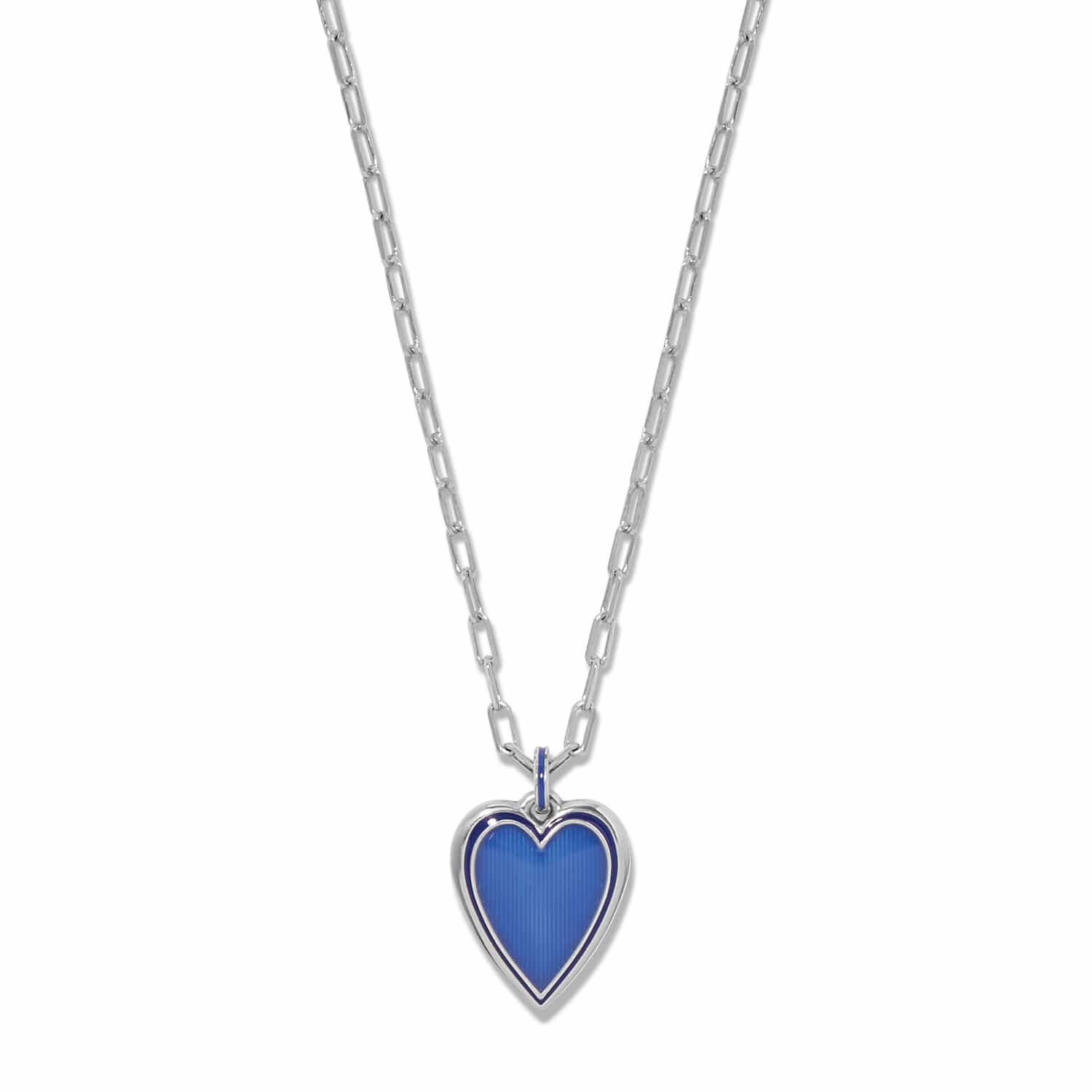 Colormix Heart Blues Petite Necklace - Image 2
