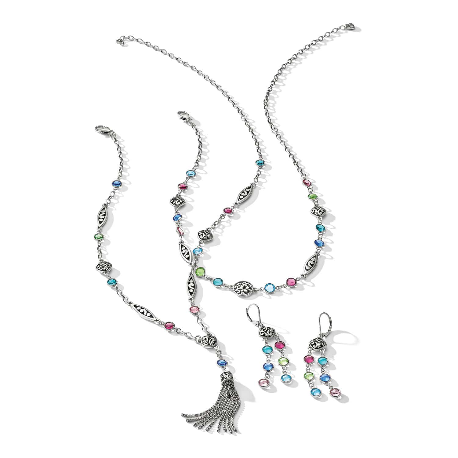 Contempo Color Gems Necklace - Image 3