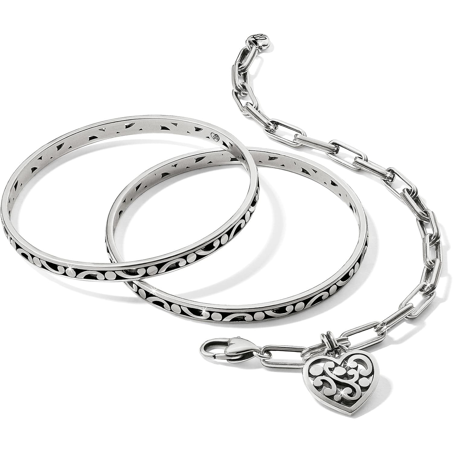 Contempo Heart Link Bracelet - Image 3