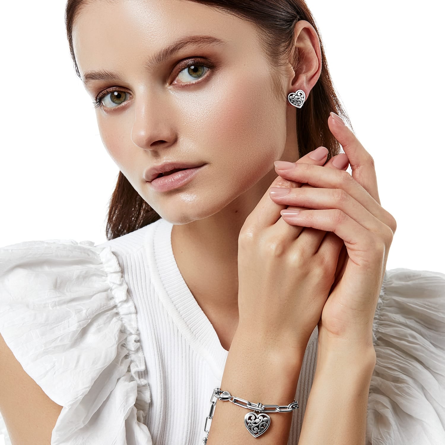 Contempo Heart Link Bracelet - Image 4
