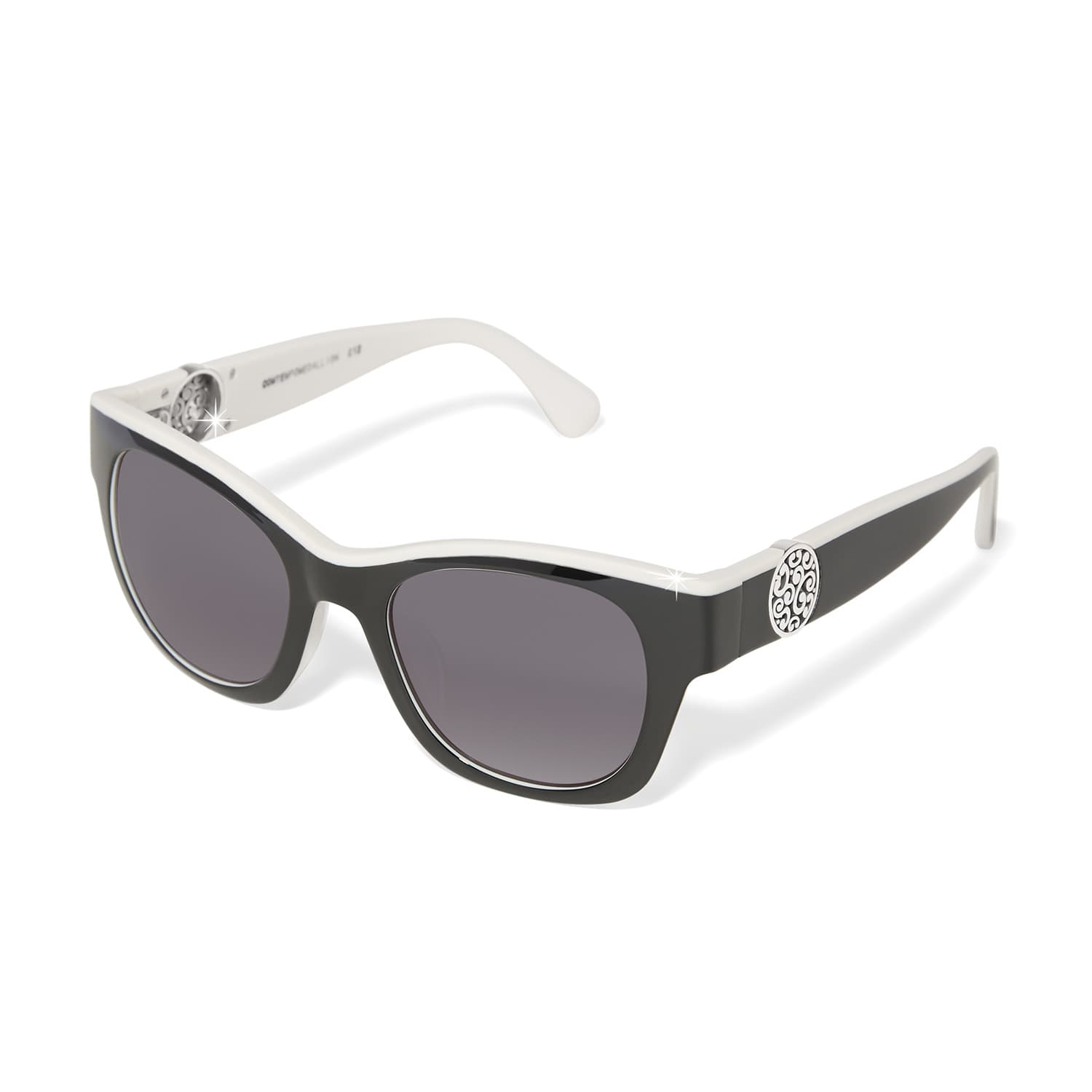 Contempo Medallion Dual Tone Sunglasses