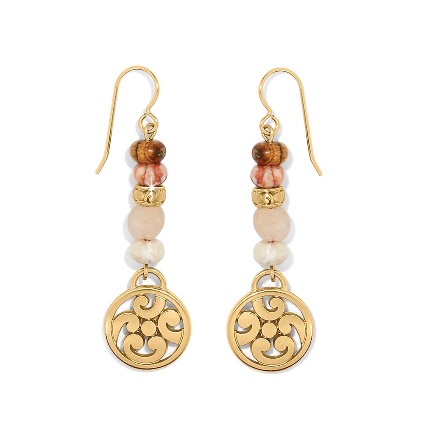 Contempo Playa Rosa French Wire Earrings - Image 2