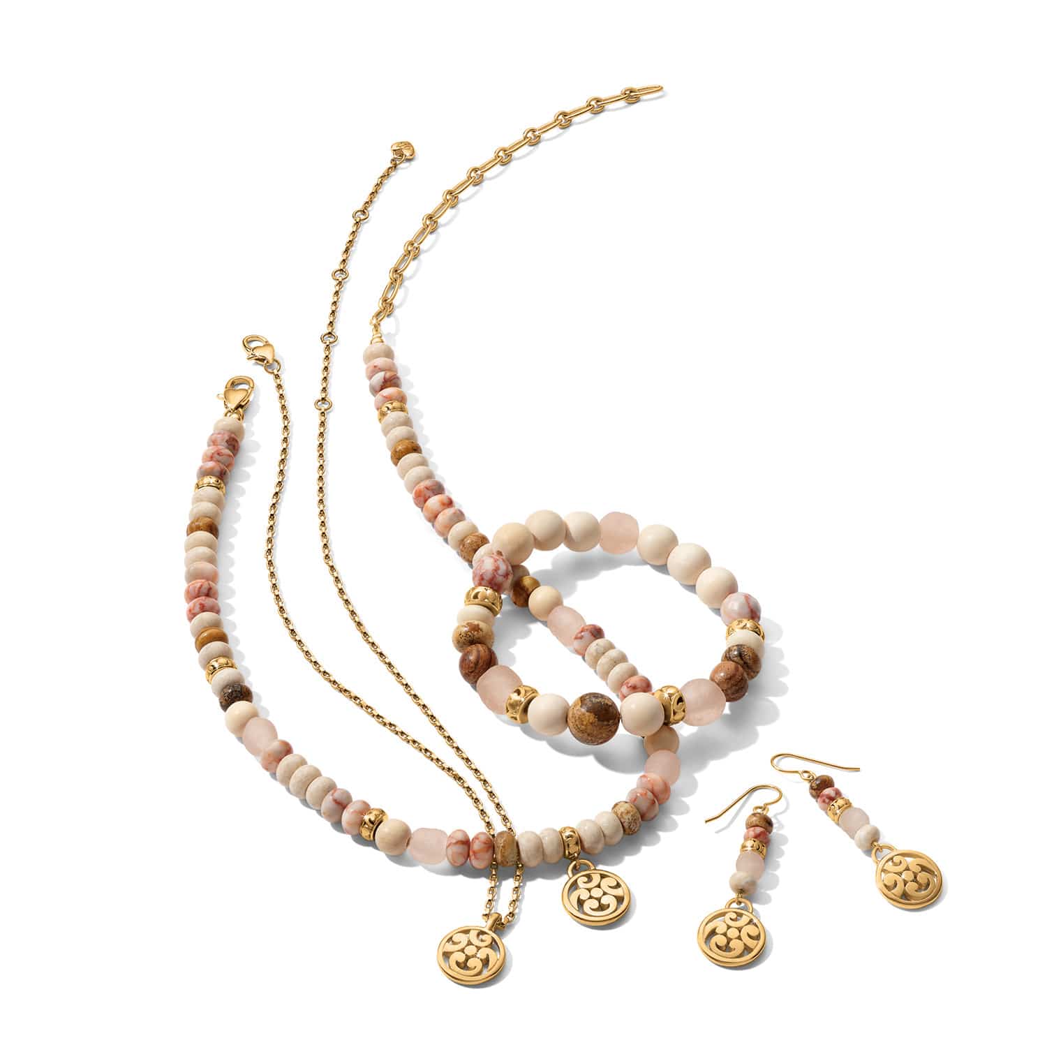 Contempo Playa Rosa French Wire Earrings - Image 3