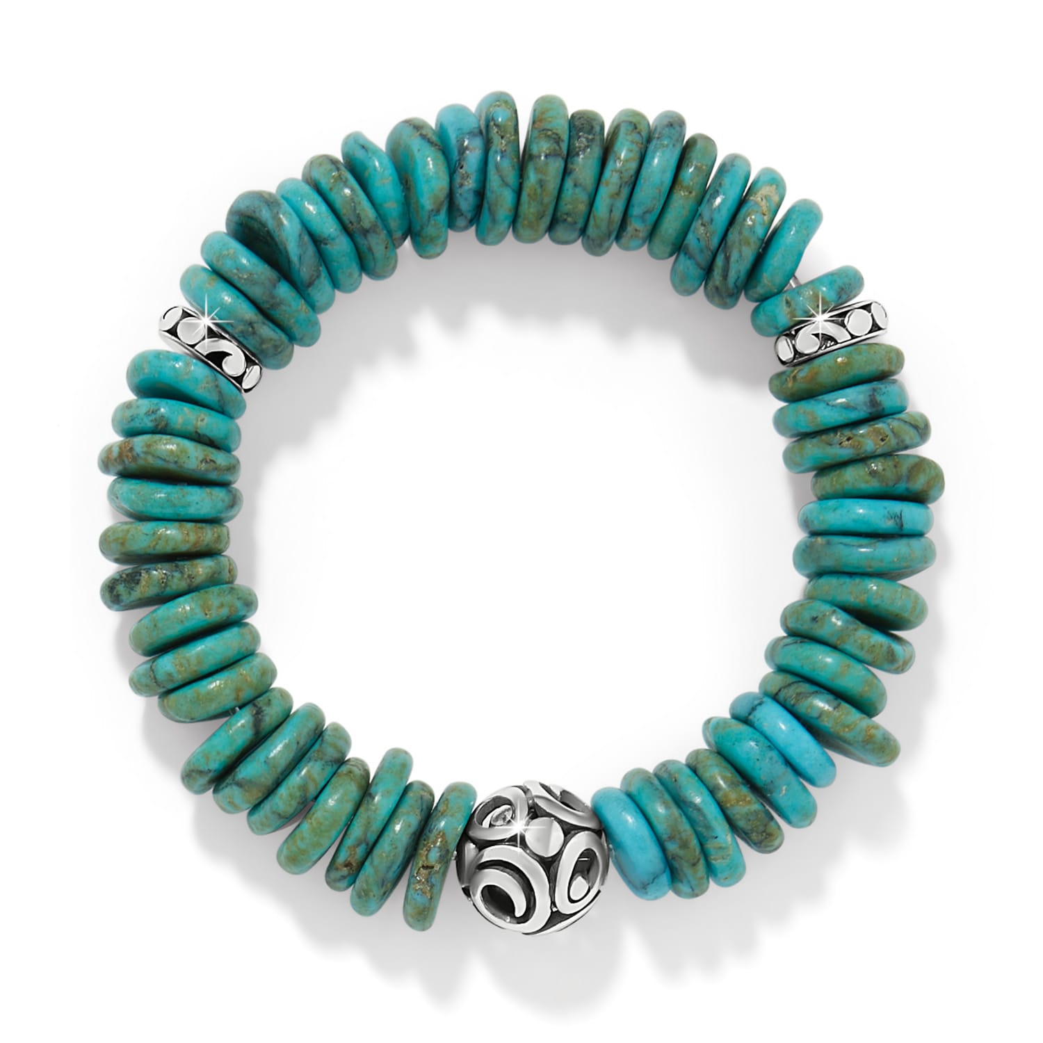 Contempo Sonora Verde Blue Stretch Bracelet