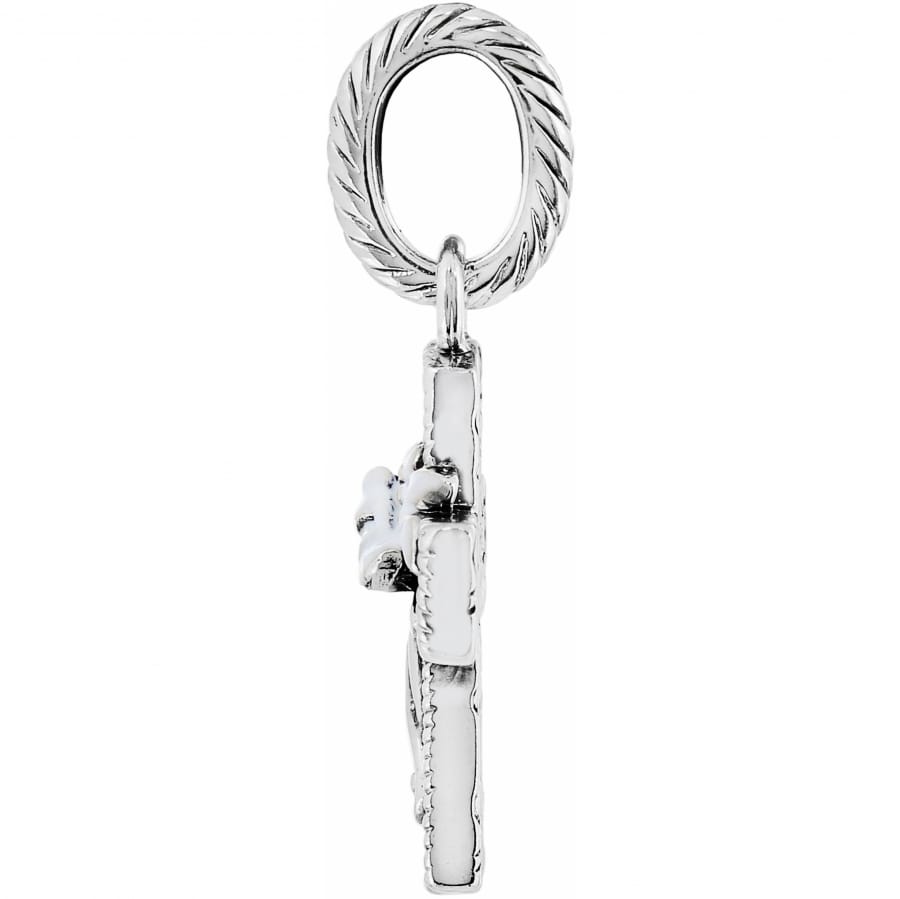 Easter Lily Cross Charm - Image 2