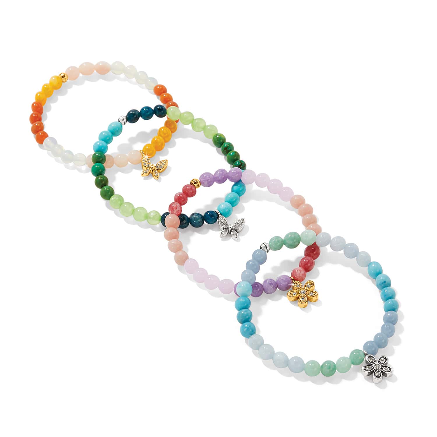 Enchanting Butterfly Stretch Bracelet - Image 4