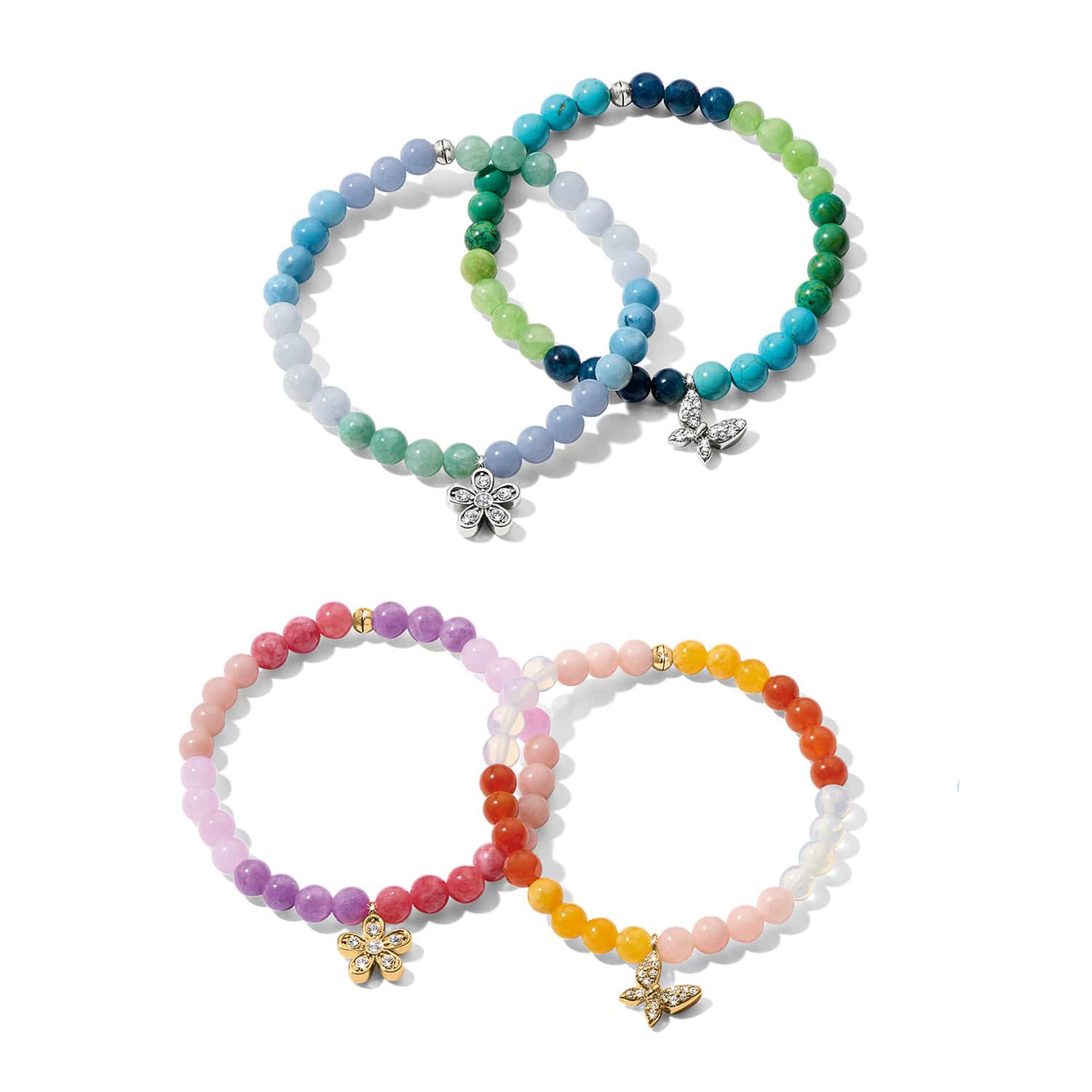 Enchanting Butterfly Stretch Bracelet - Image 7