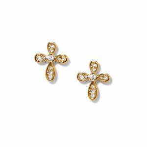 Enchanting Cross Post Earrings