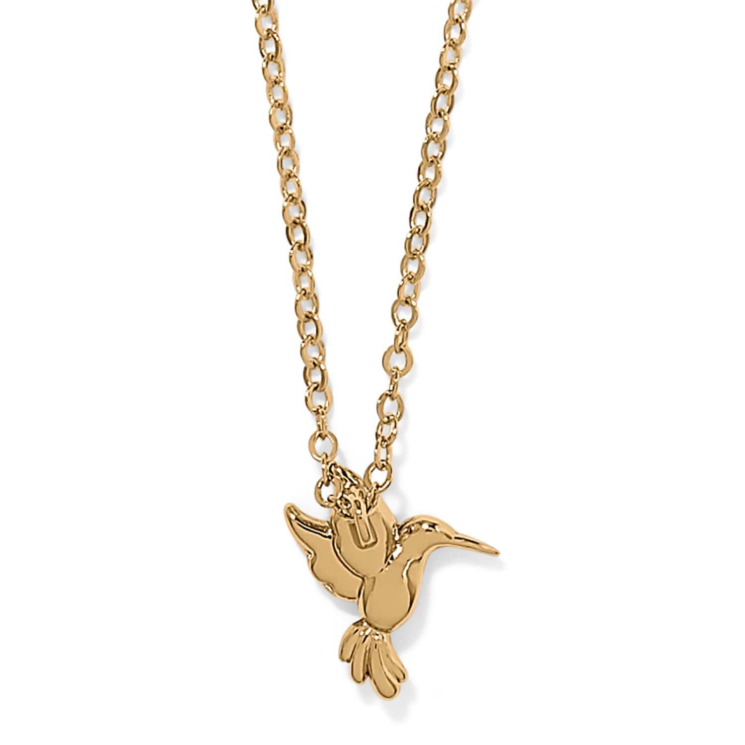 Enchanting Gem Hummingbird Necklace - Image 2