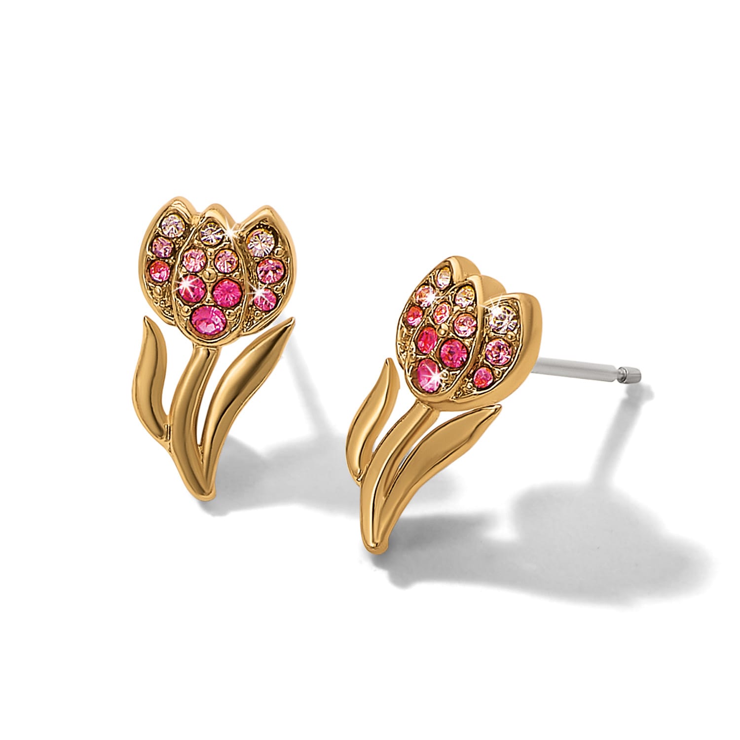 Enchanting Gem Tulip Earrings - Image 2