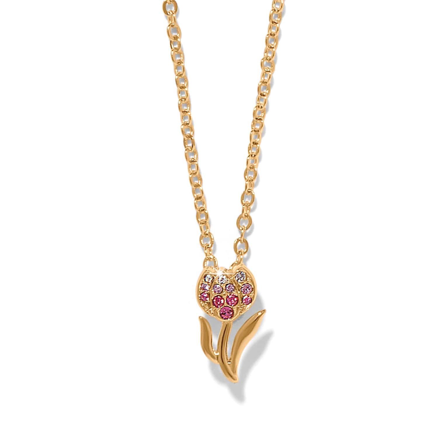 Enchanting Gem Tulip Necklace