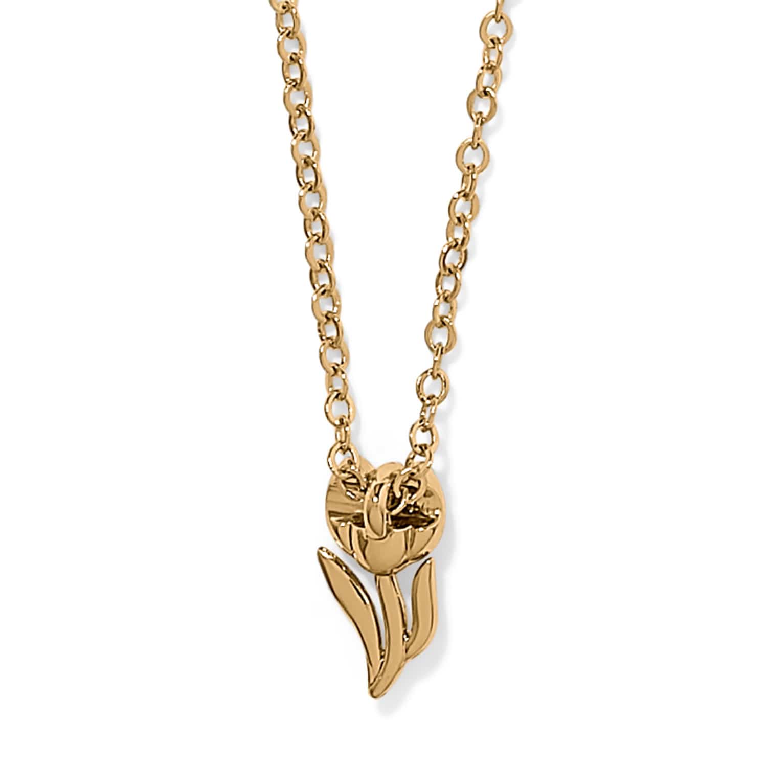 Enchanting Gem Tulip Necklace - Image 2