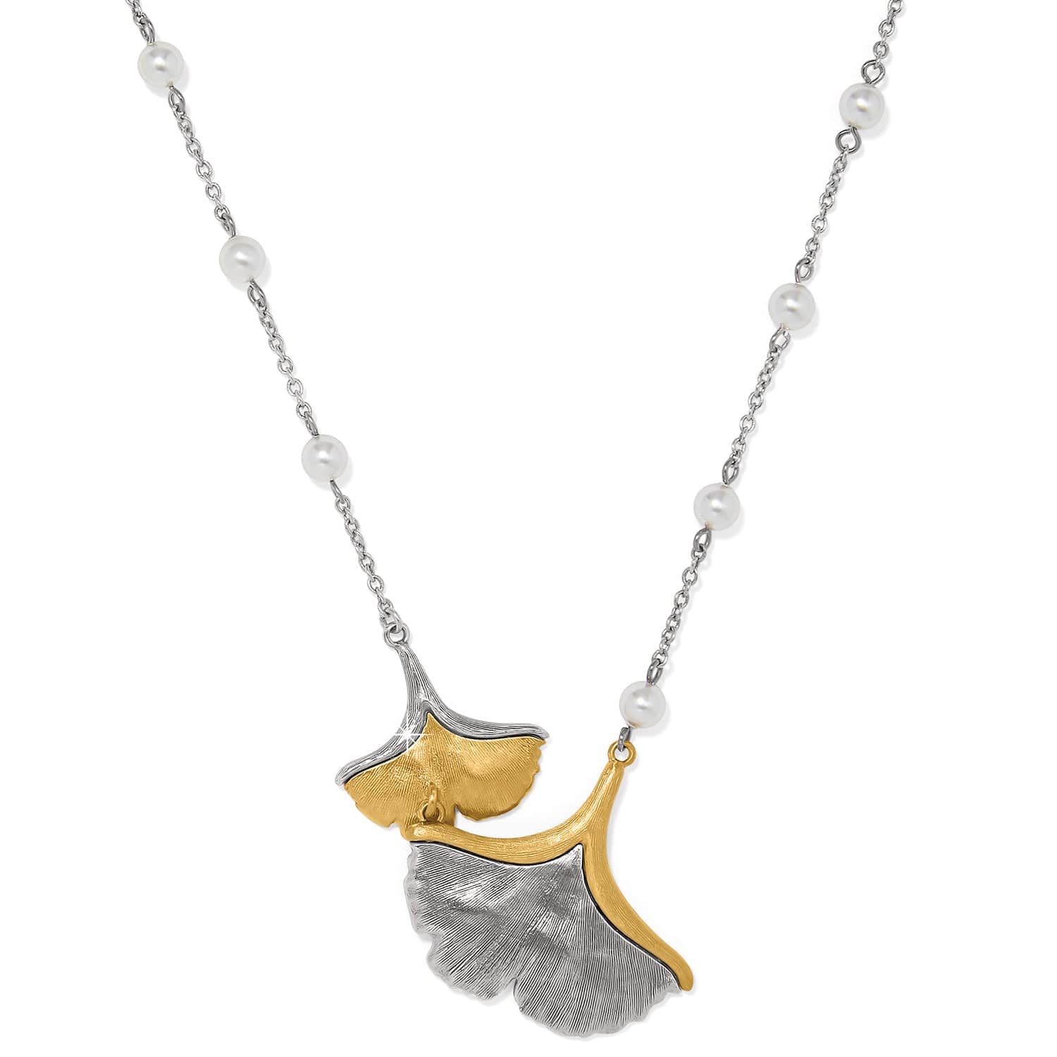 Everbloom Ginko Pearl Necklace - Image 2