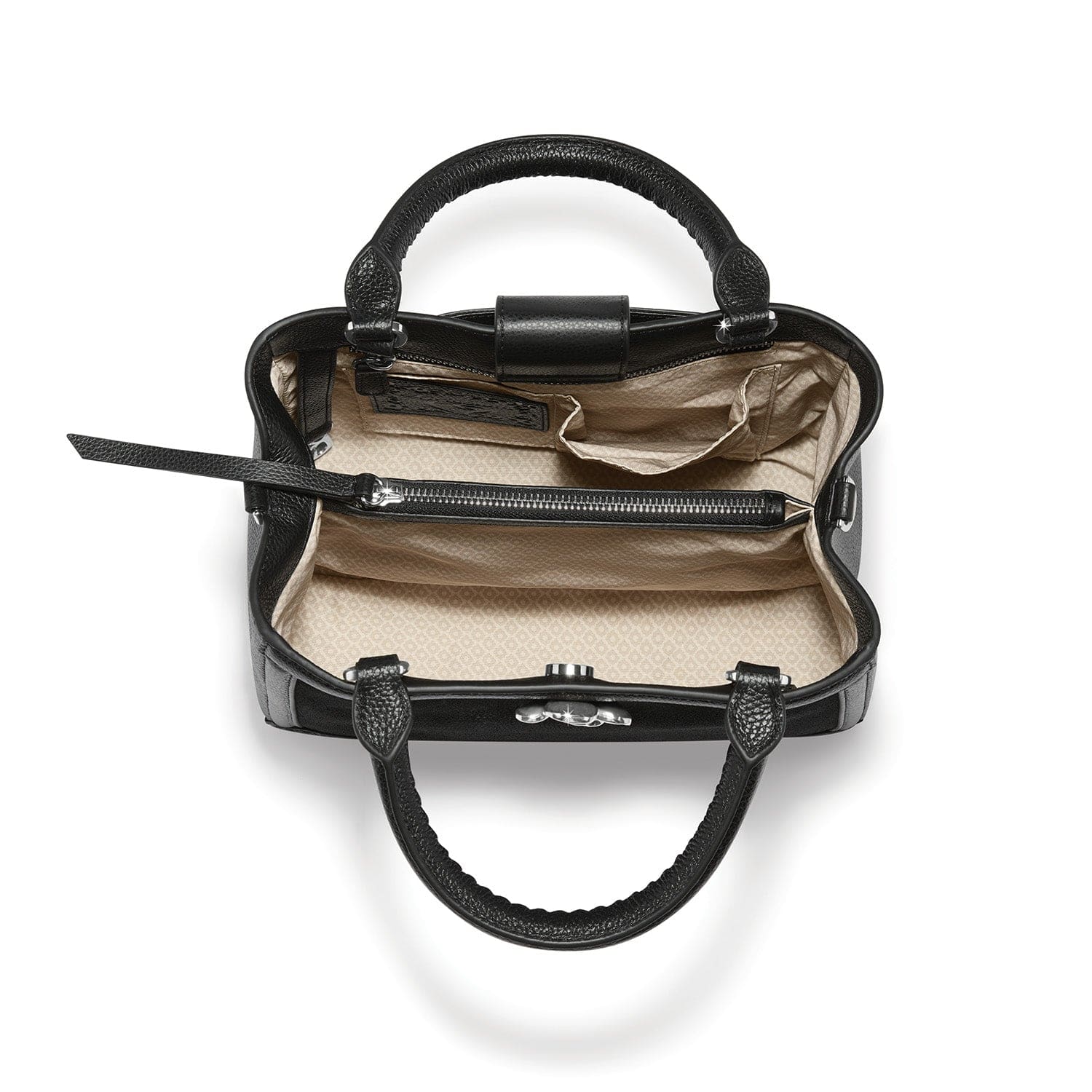 Everbloom Noir Grenson Medium Satchel - Image 2