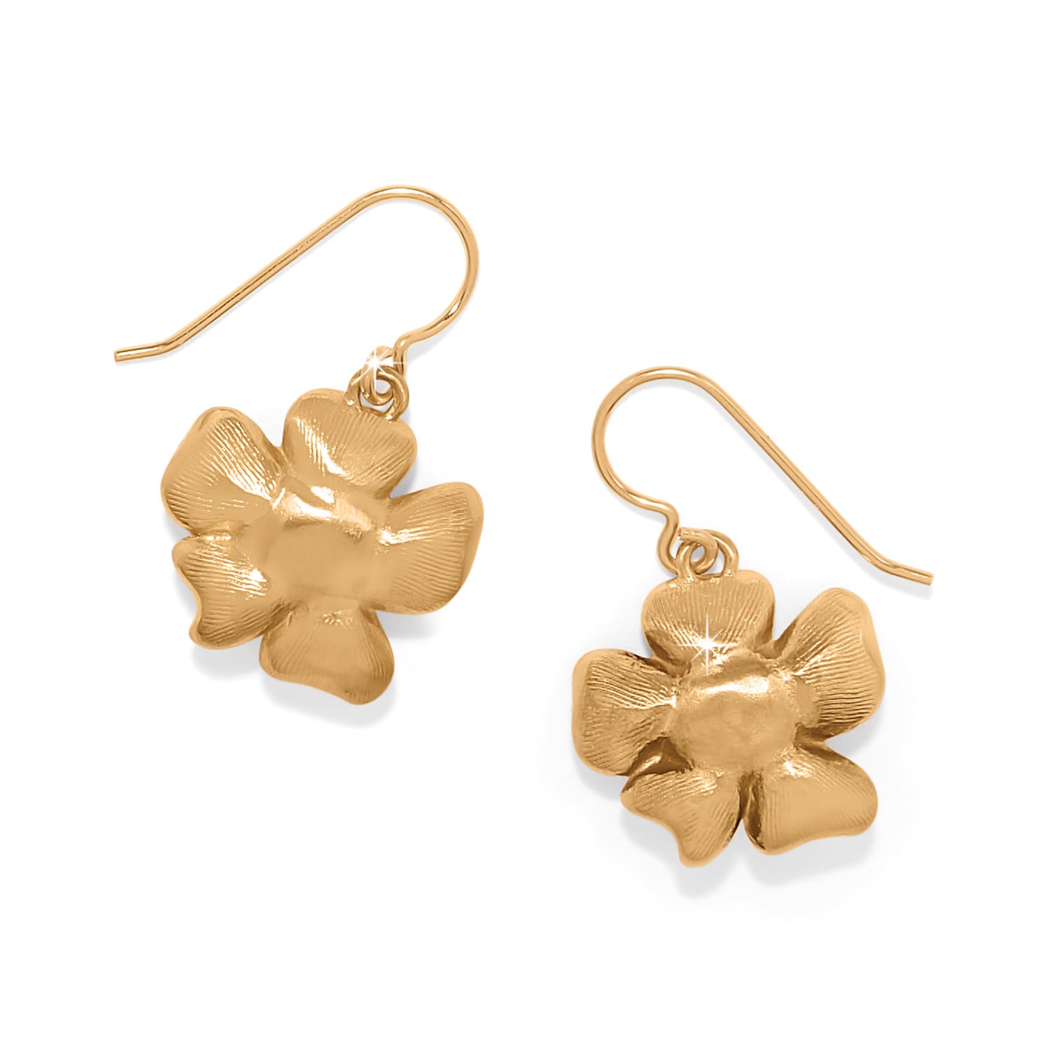Everbloom Pearl Pink French Wire Earrings - Image 2