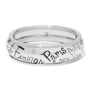 Fashionista Hinged Bangle