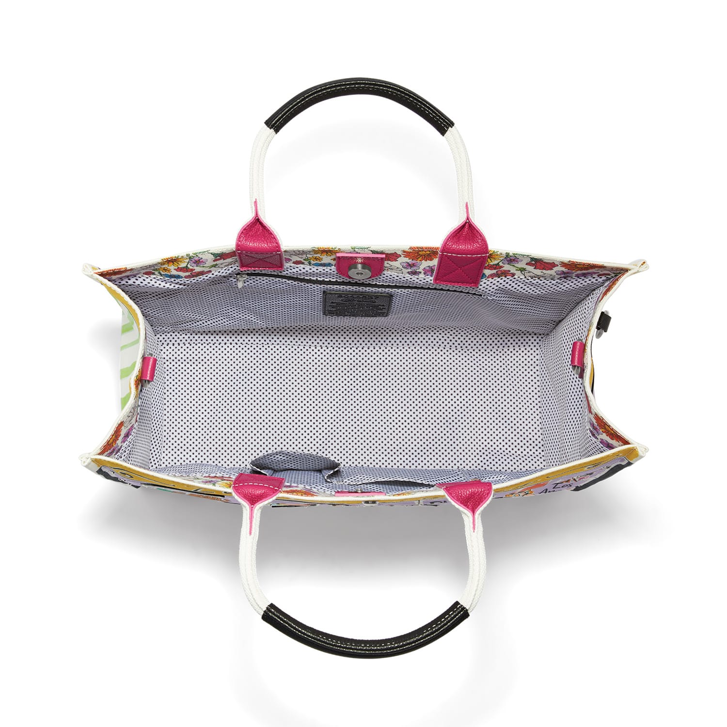 Fashionista Wanderlust Large Canvas Tote - Image 2