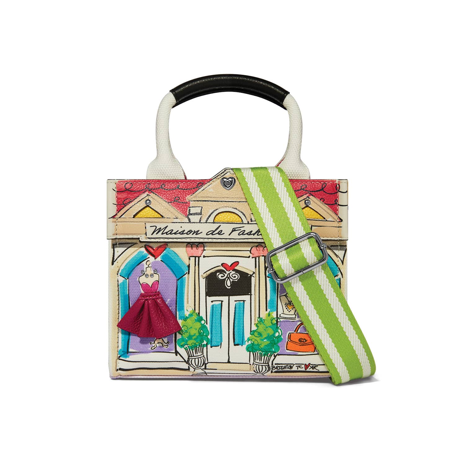 Fashionista Wanderlust Mini Canvas Tote