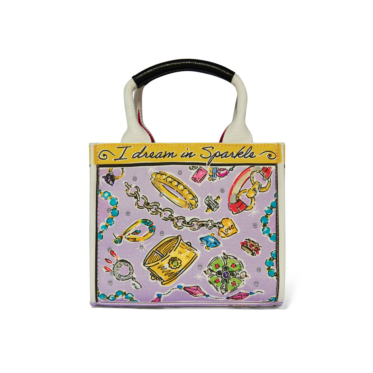 Fashionista Wanderlust Mini Canvas Tote - Image 3