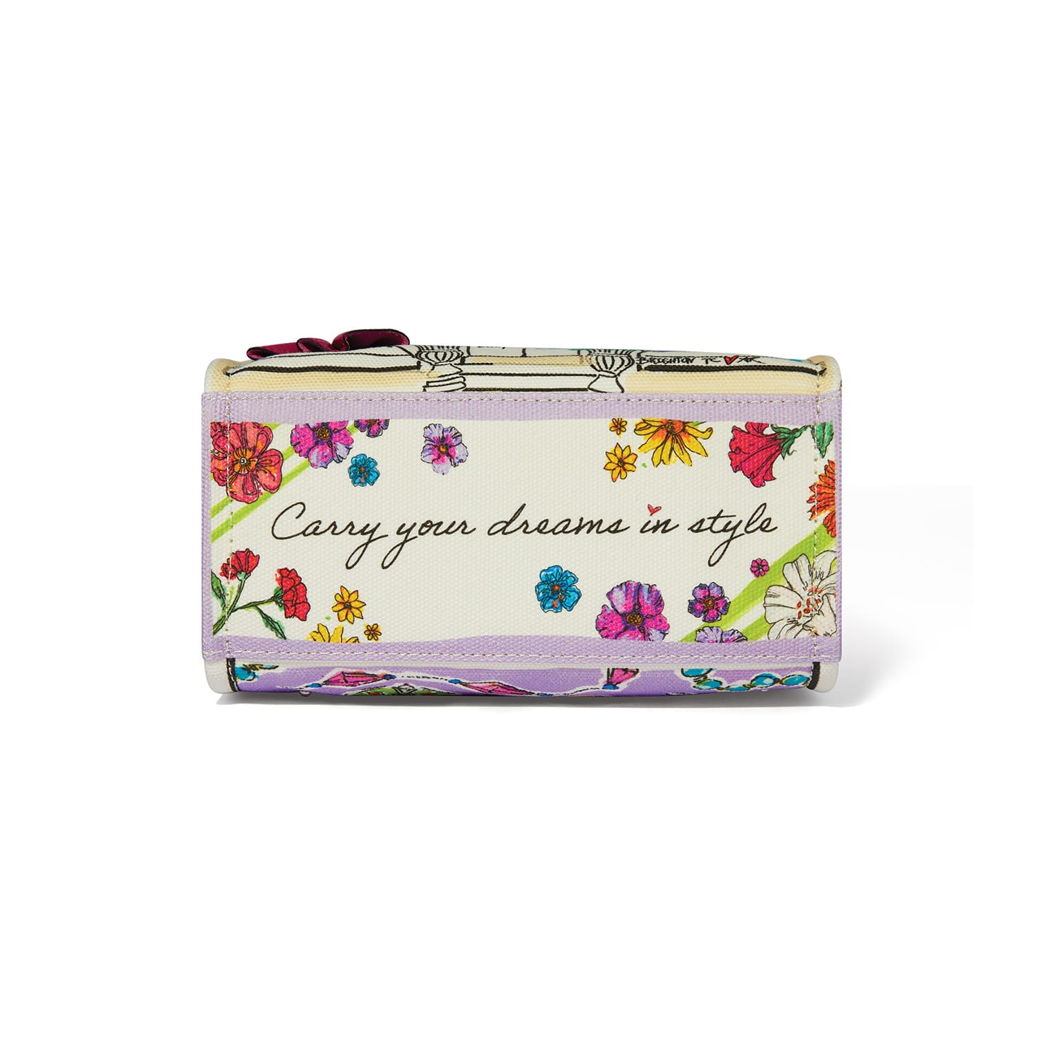 Fashionista Wanderlust Mini Canvas Tote - Image 4