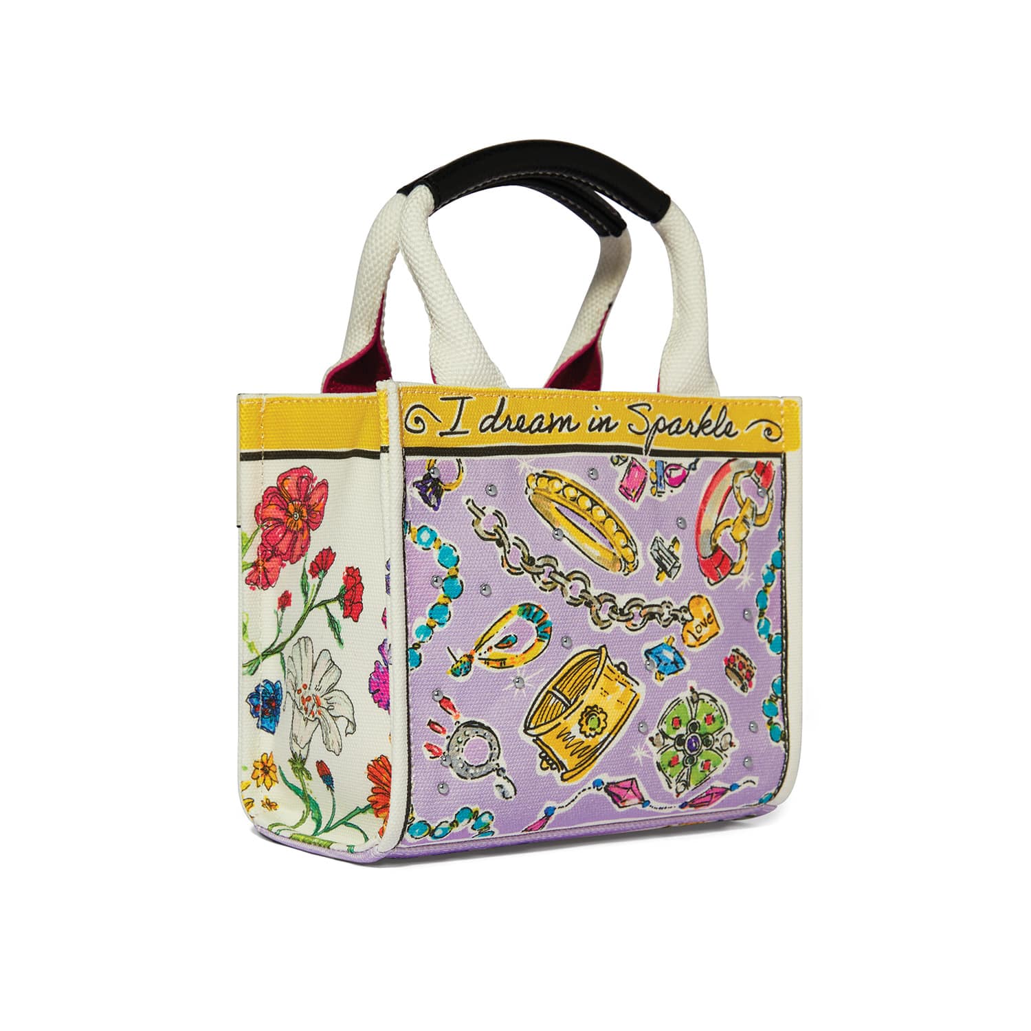 Fashionista Wanderlust Mini Canvas Tote - Image 6