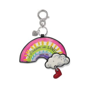 Fashionista Wanderlust Rainbow Charm Handbag Fob