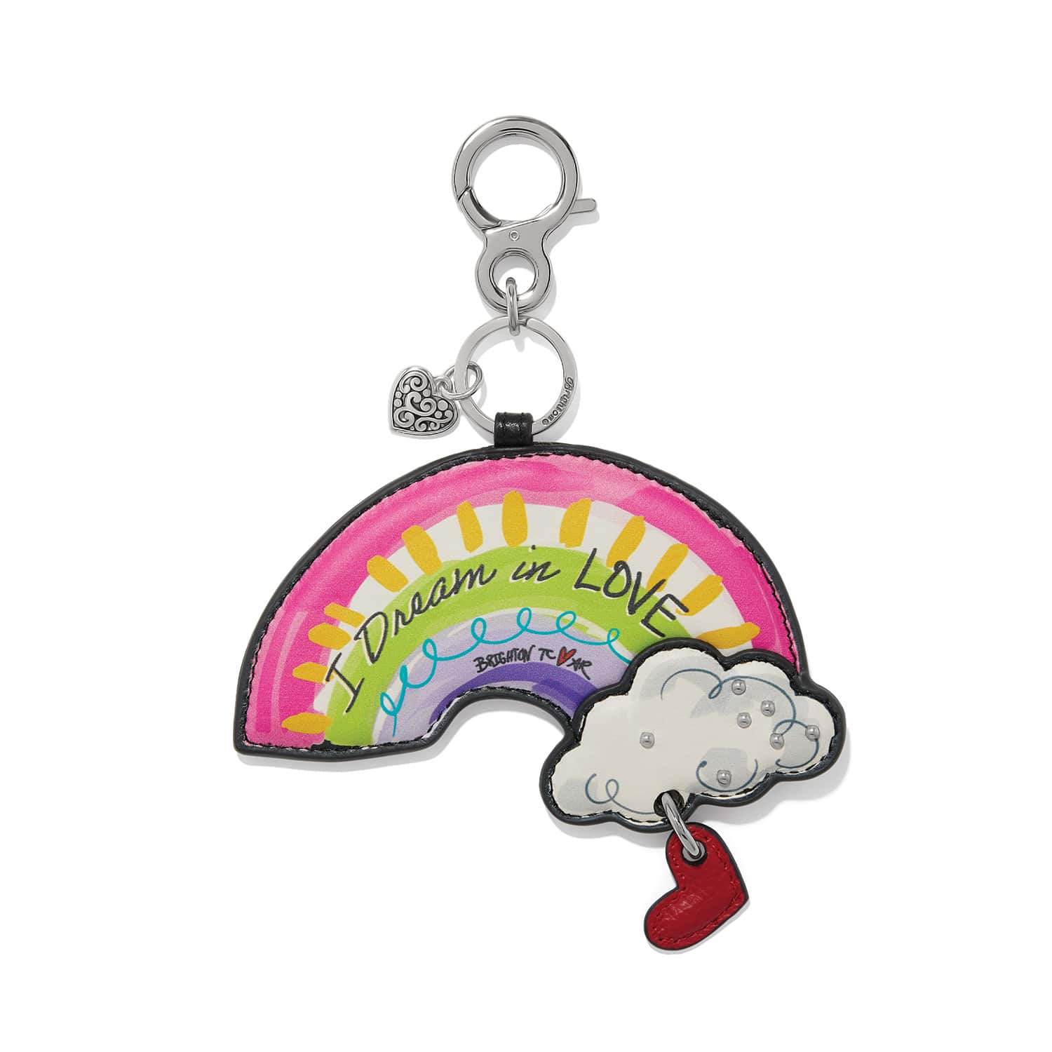 Fashionista Wanderlust Rainbow Charm Handbag Fob