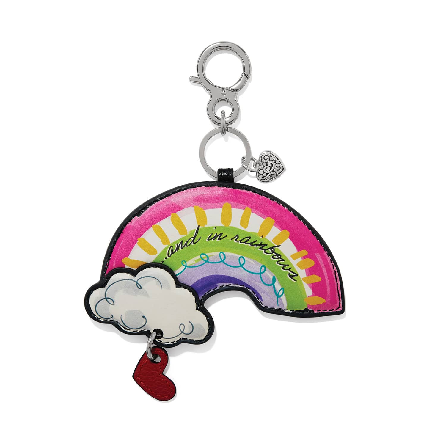Fashionista Wanderlust Rainbow Charm Handbag Fob - Image 2