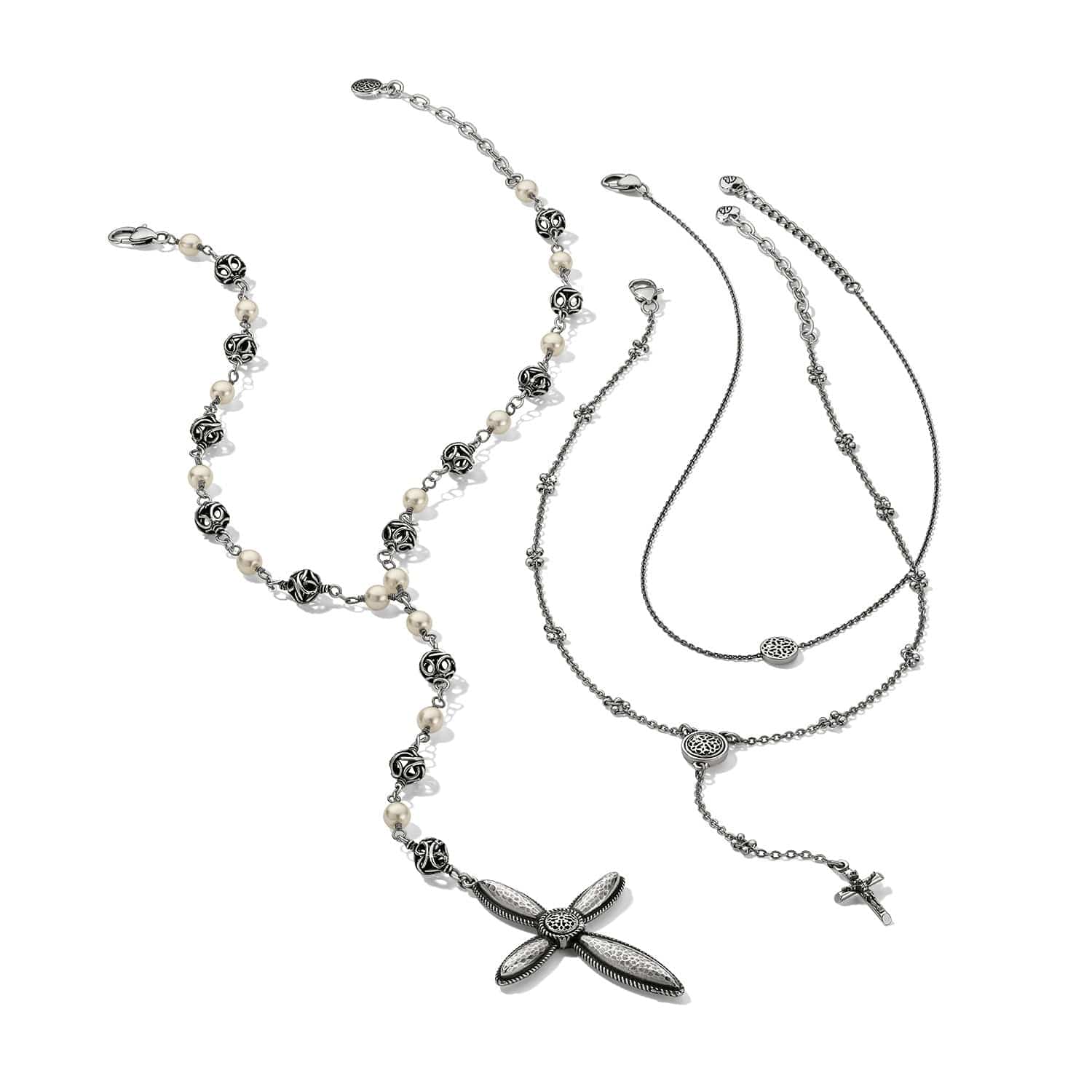 Ferrara Cross Y Necklace - Image 4