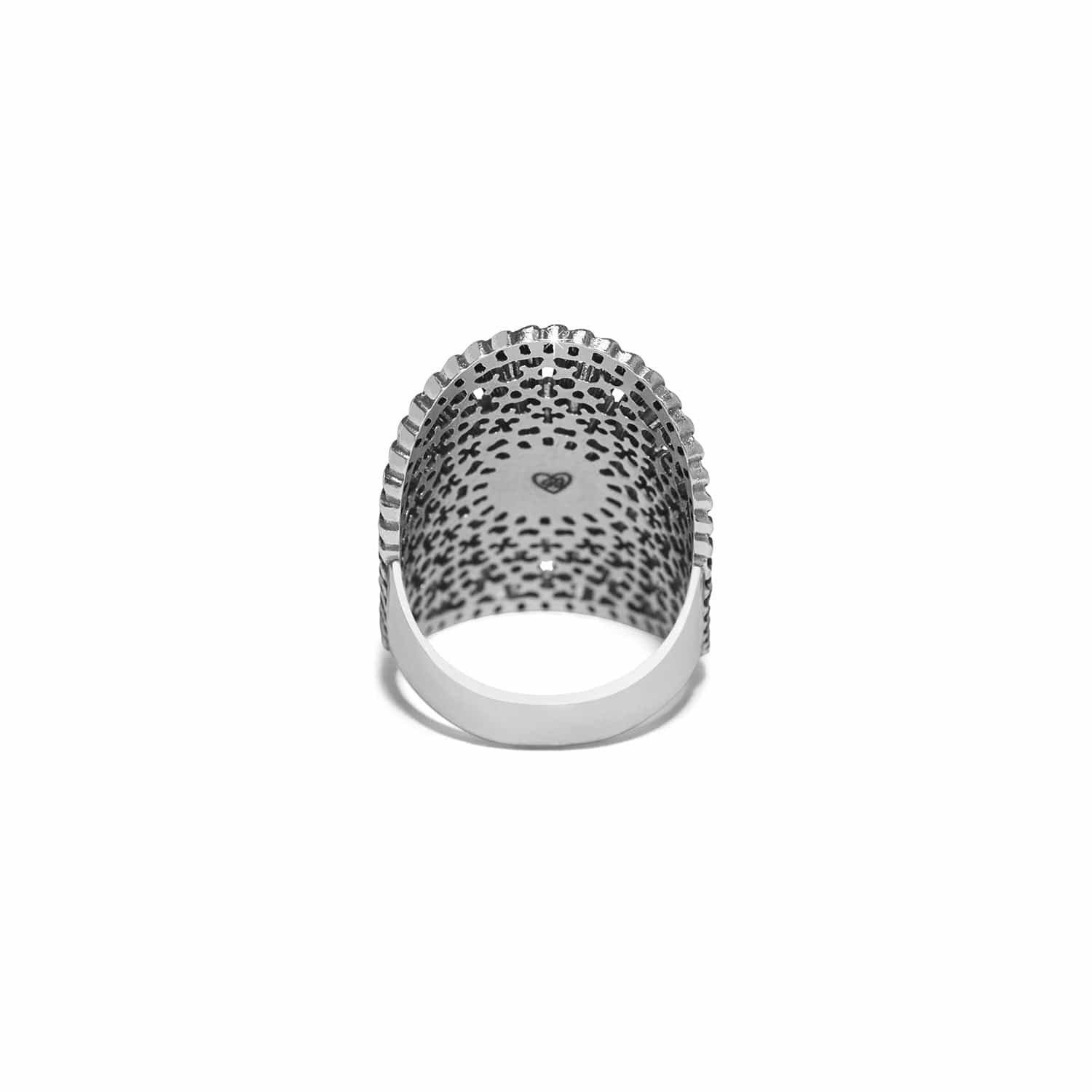 Ferrara Segreta Two Tone Round Ring - Image 2
